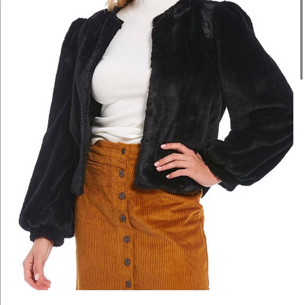 Chelsea & Violet Balloon Faux Fur Coat - NWT - XSmall - Picture 2 of 8